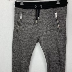 Diesel Jogger Pant Mens Small Gray Pull On Tapered Wool Alpaca Blend Streetwear