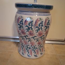 Drum Table, Stool, Patio Pot Stand