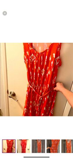 Mud Pie Summer Dress with belt. Size M.