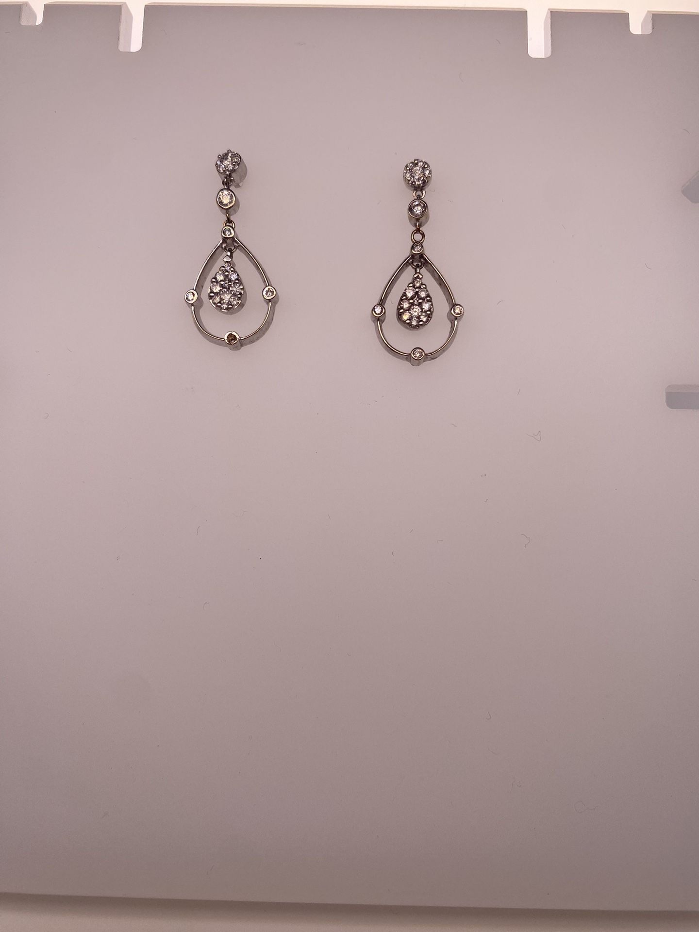 14k Diamond Earrings 