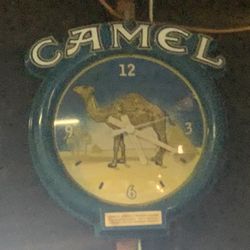 Camel Collectors Clock 