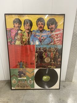 Beatles Album Wall Art