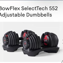 BowFlex Select Tech 552 dumbbell Set 
