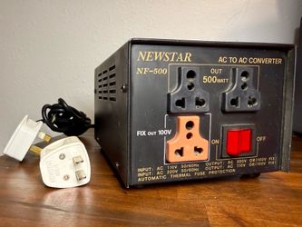 Newstar NF-500 500W AC to AC Converter | Step Up & Down Voltage Transformer