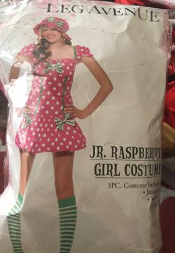 Jr rasperry girl costume
