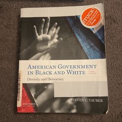 AMERICAN GOVERNMENT IN BLACK AND WHITE