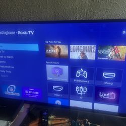 Roku Westinghouse 43inch Smart Tv Works Great No Issues No Dead Pixels  In Perfect Condition 