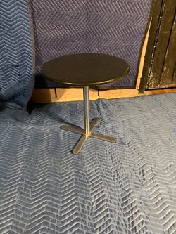 Granite side table