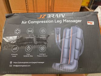Air Compression Boots Leg Massager: Sequential Full-Leg Recovery with Heat, 6 Modes & 11 Intensities for Post‑Workout Relieve & Daily Relaxation for A