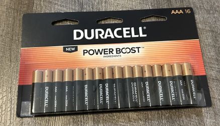Duracell AAA Batteries 16 Pack - New