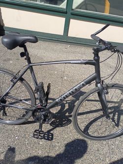 Black & grey Tommaso Sorrento fitness bike