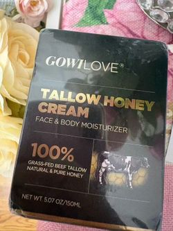 Brand New Beef Tallow, 12 Hrs Moisture Lock Instant Redness Eraser