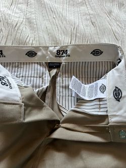 Dickies 874 Original Fit Khaki Pants, size 10