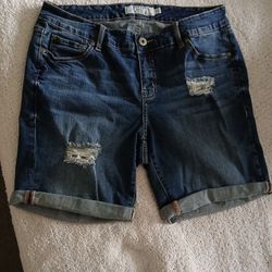 Womens jean shorts size 12