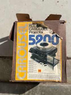 Kodak Carousel 5200 Slide Projector Vintage Boxed