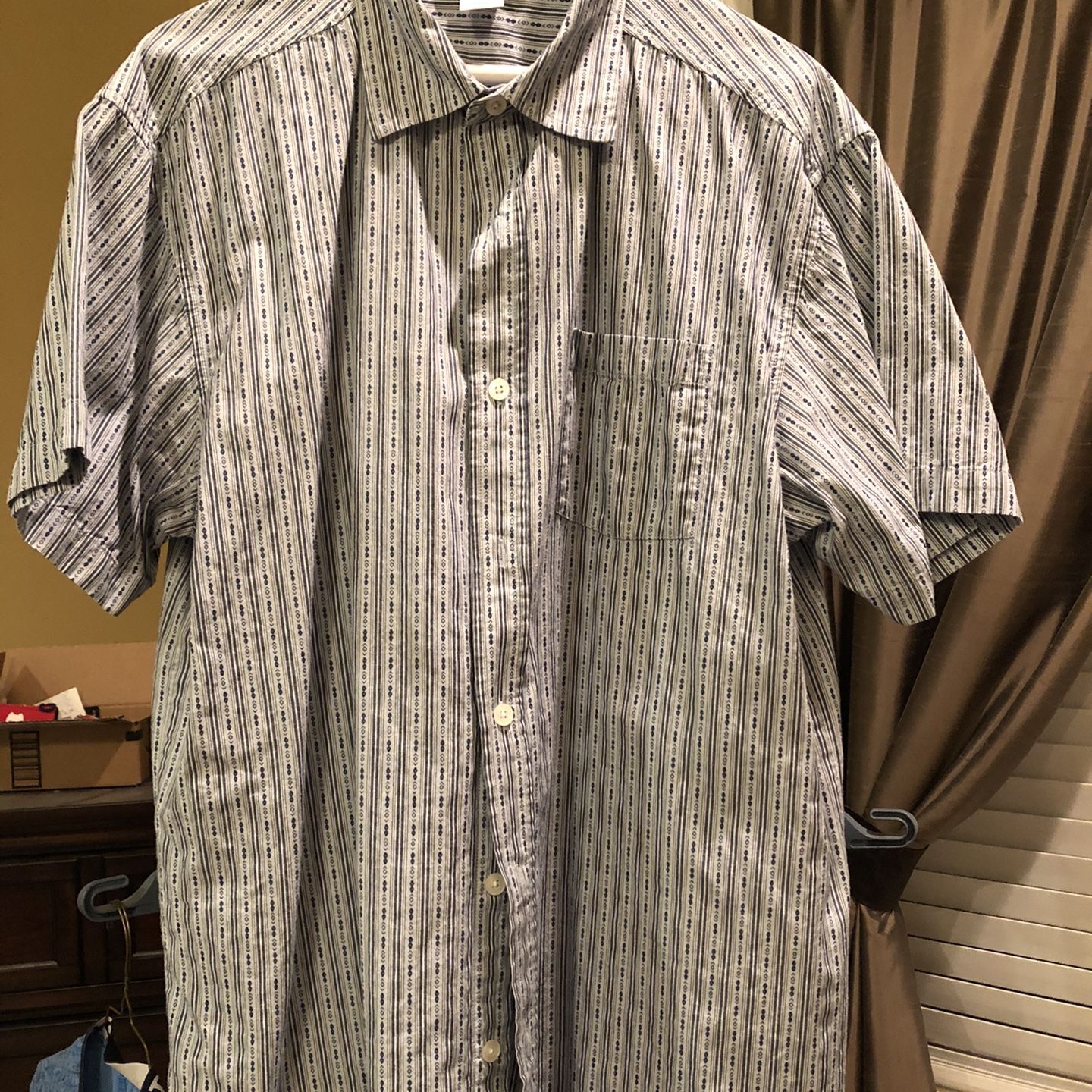 Men’s Shirt, XL, $10, Y-Chrome Blue