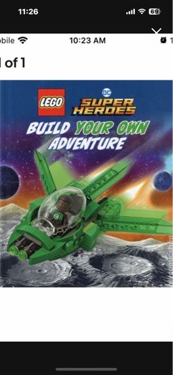 NEW LEGO DC Comic Super Heroes Build Your Own Adventure Ideal Fun Hardcover Book