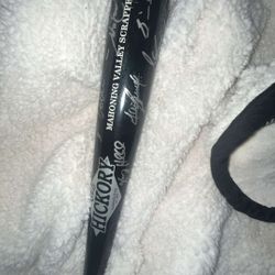 Signed Old Hickory Baseball Bat 