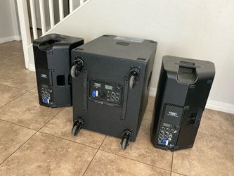 Speakers and subwoofers