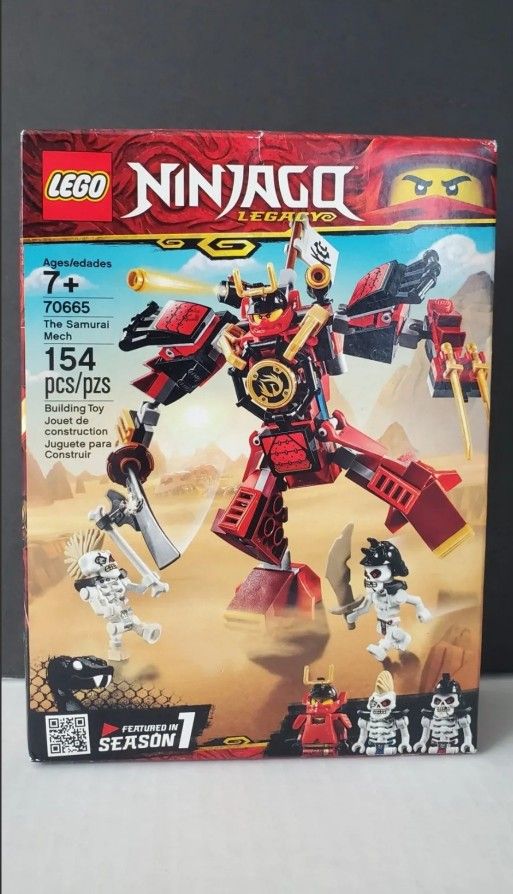 Lego Ninjago Legacy The Samurai Mech 70665