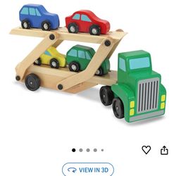 Melissa And Doug Car Carrier Wooden Truck