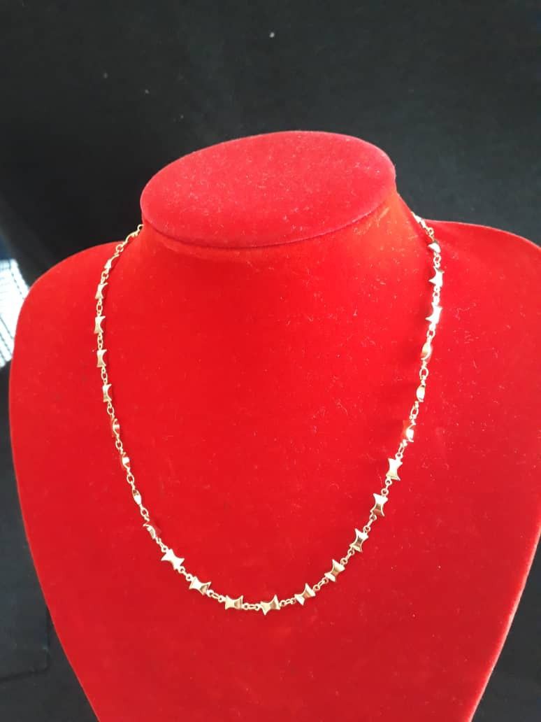 Copper Gold plated chain