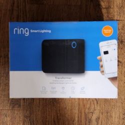 Brand New Ring Smart Lighting - Low Voltage Lighting Transformer (12-15V, 200W), black (Bridge required)