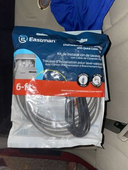 Dishwasher Water Lines And Power Cable
