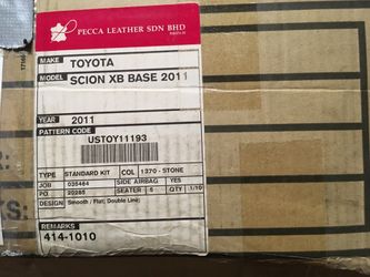 Scion Xb sear cover oem