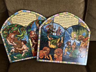 Melissa & Doug Wooden Religious Puzzles. New! Opened But Never Used. Take Both For 15 Bucks