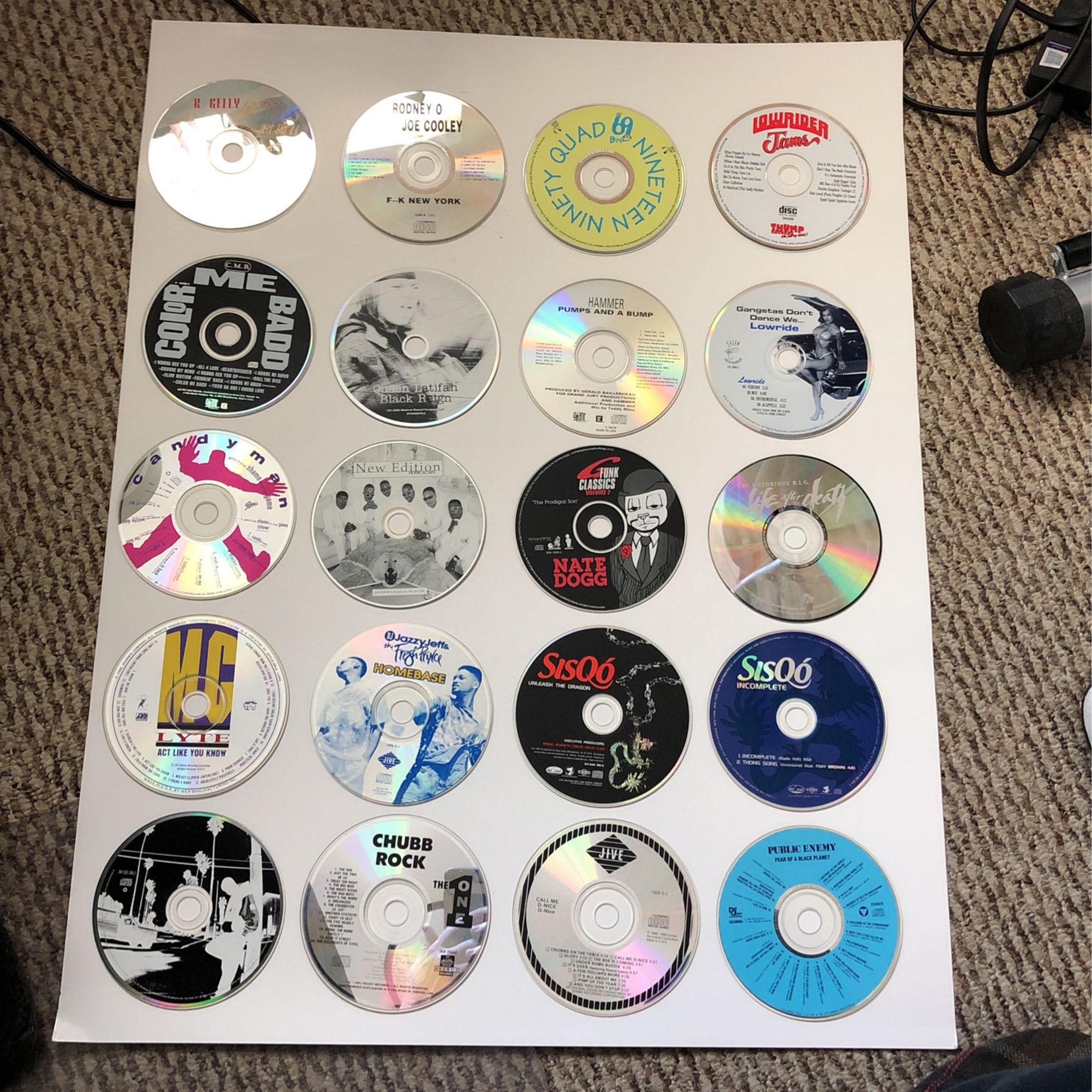 Rap & R&B CD’s - Only $20 For All