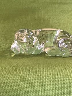 Princess House Dog / Crystal