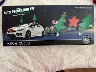 Christmas car decor