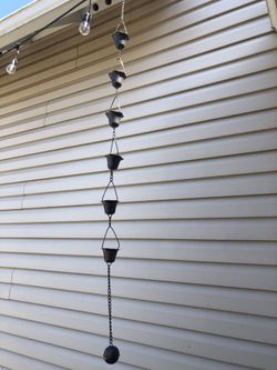 Aluminum Bell Rain Chain