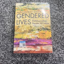 Gendered Lives 13th Edition