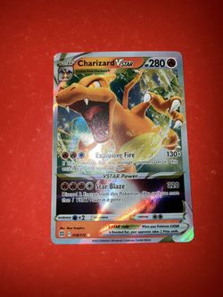 Charizard VSTAR Holo Rare Card 18/172 Brilliant Stars VSTAR