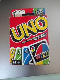 Untouched uno card deck
