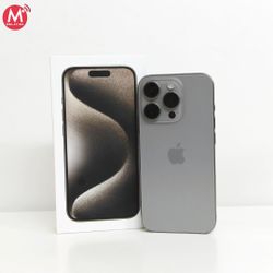 Apple iPhone 15 Pro (Natural Titanium)(Unlocked)