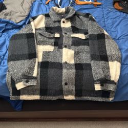Plaid H&M Jacket XXL 