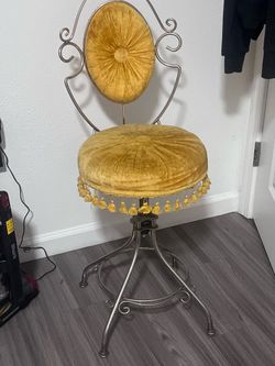 Old vanity chair