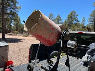 Cement Mixer Electric