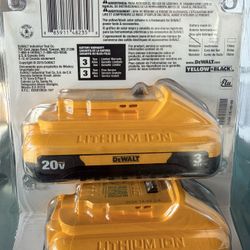 DeWalt Batteries. 