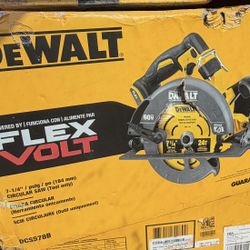 DEWALT FLEXVOLT 60V MAX Cordless Brushless 7-1/4 in. Circular Saw with Brake (Tool Only