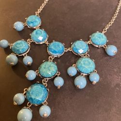 Blue Turqoise Necklace 