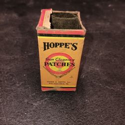 Vintage Gun Cleaning Patches Box