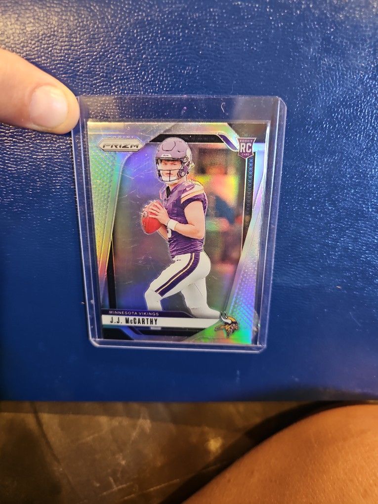 J.j McCarthy #400 Rookie 2024 PANINI PRIZM