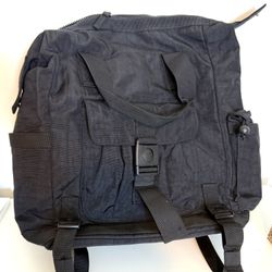 Tommy Bahama Convertible Backpack Tote Bag without Water Bottle Black Unisex 