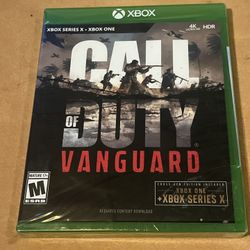 Call Of Duty Vanguard Xbox One Xbox Series X Game COD Brand New Sealed 