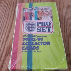1990/91 ProSet Soccor Cards(Never Opened) 