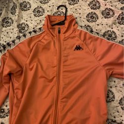 pink Men Kappa Jacket Size m